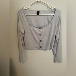 Cute Spring Cropped Top - M